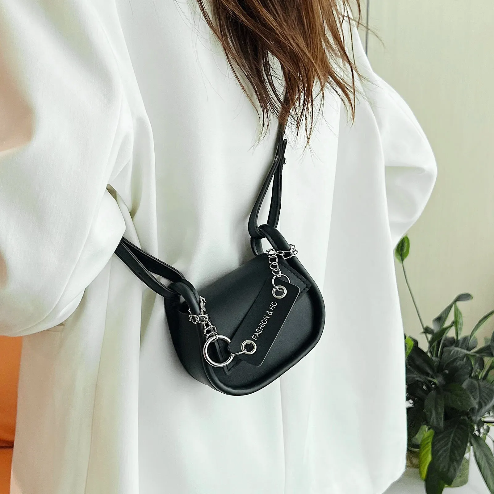 Women's Summer Mini Saddle Fashion Fashionable Korean Crossbody Bags