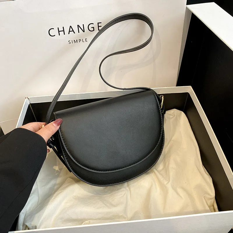Women's Textured Light Luxury Popular Retro Fashion Shoulder Bags