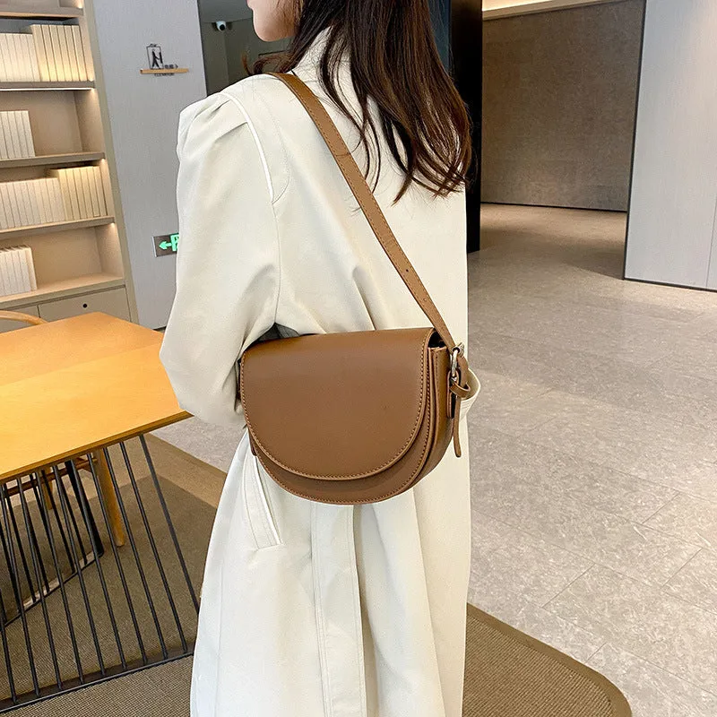 Women's Textured Light Luxury Popular Retro Fashion Shoulder Bags