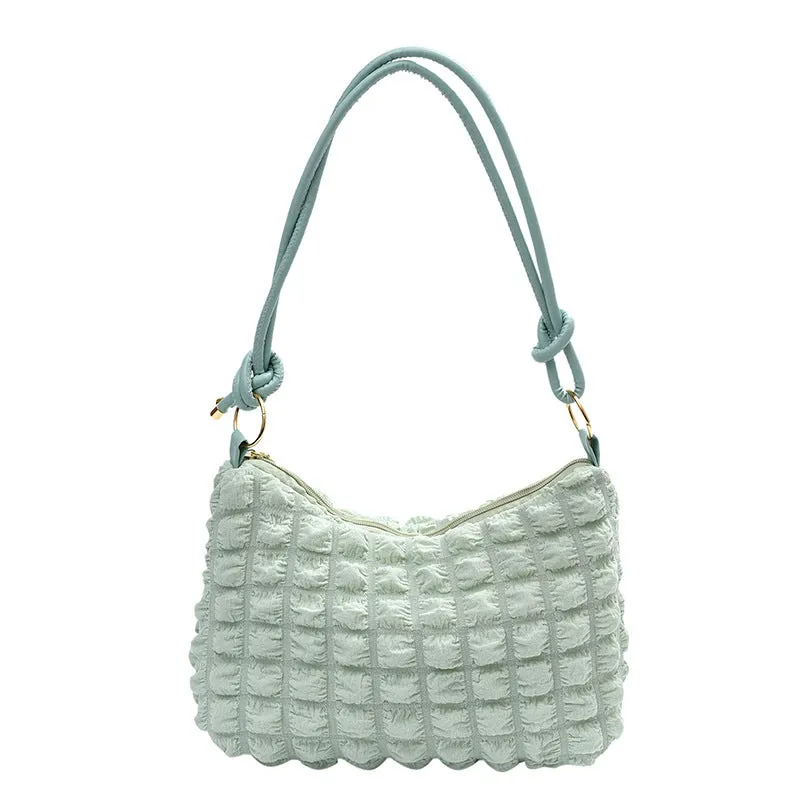 Women's Trendy Bubble Textured Underarm Minority Crossbody Bags