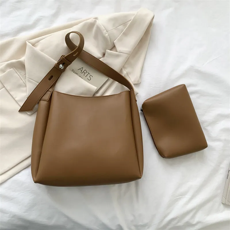 Women's Unique Popular Large Capacity Simple Shoulder Bags