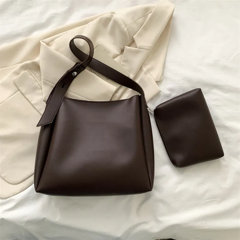 Women's Unique Popular Large Capacity Simple Shoulder Bags