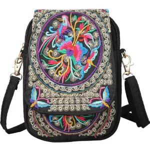 Women's Yunnan National Style Embroidered Mini Flap Bags