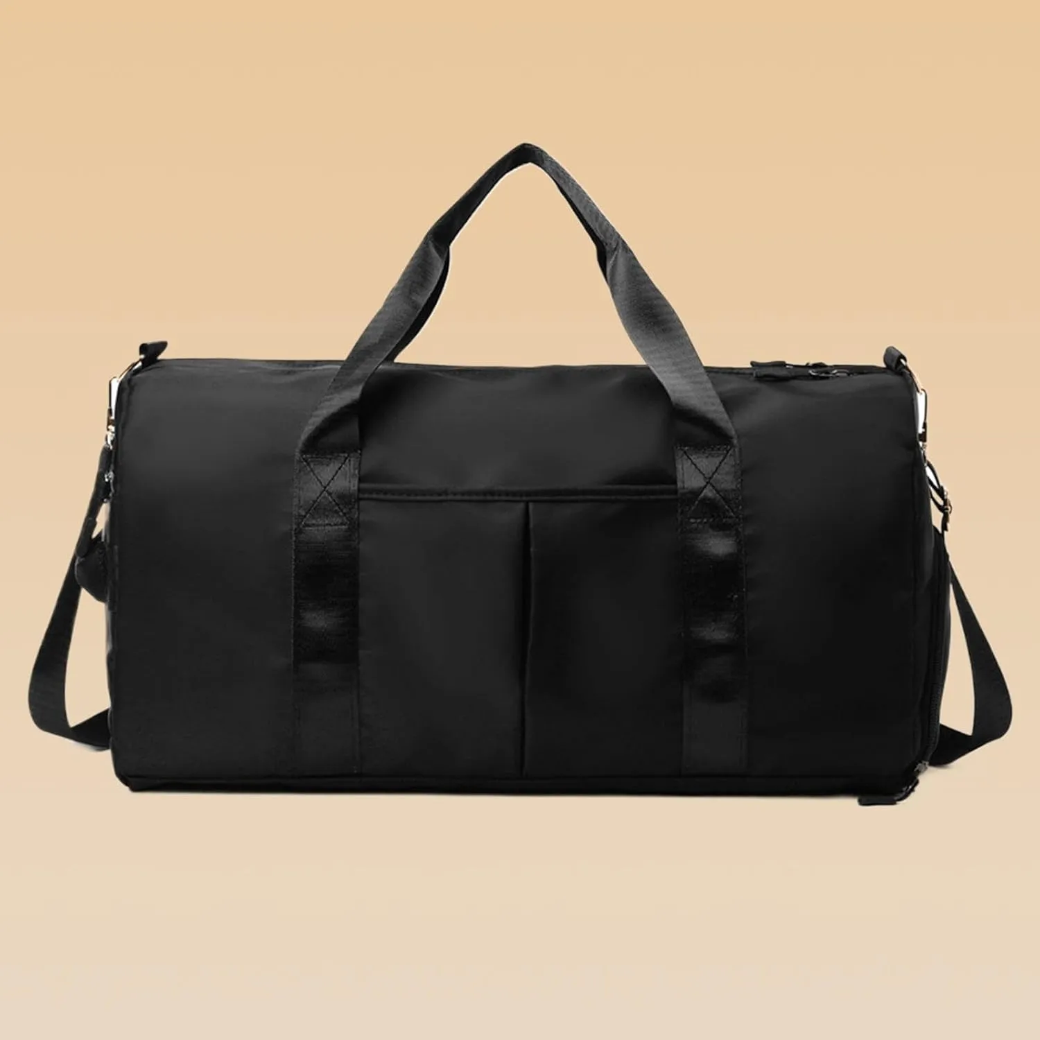 Workout Bag with Compartments - Waterproof Fitness Bags for Travel,Fashionable Workout Bag, Portable Tote Bag with Shoulder Strap for Outdoor Activities