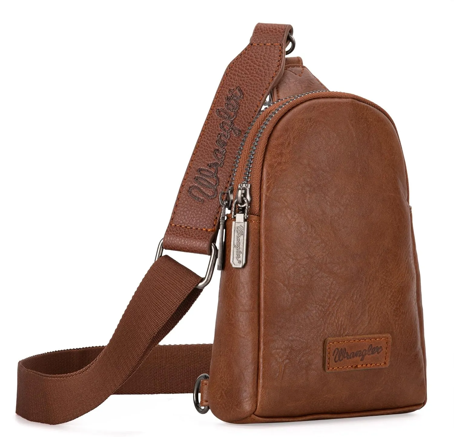 Wrangler Small Crossbody Sling Bags for Women Fanny Packs Chest Bag for Travel - Mother Day Gift