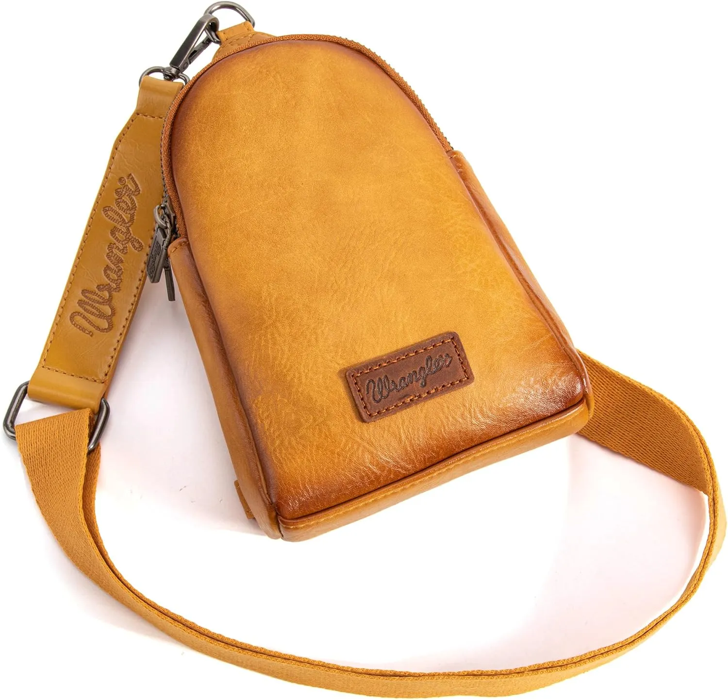 Wrangler Small Crossbody Sling Bags for Women Fanny Packs Chest Bag for Travel - Mother Day Gift