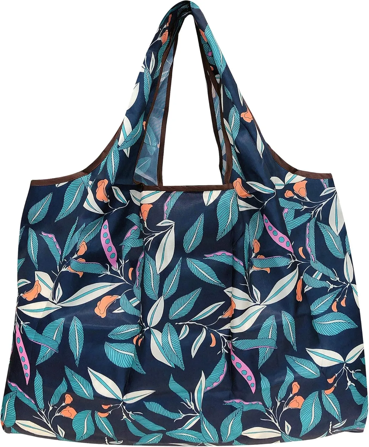 Wrapables Eco-Friendly Large Nylon Reusable Shopping Bags (Set of 2)