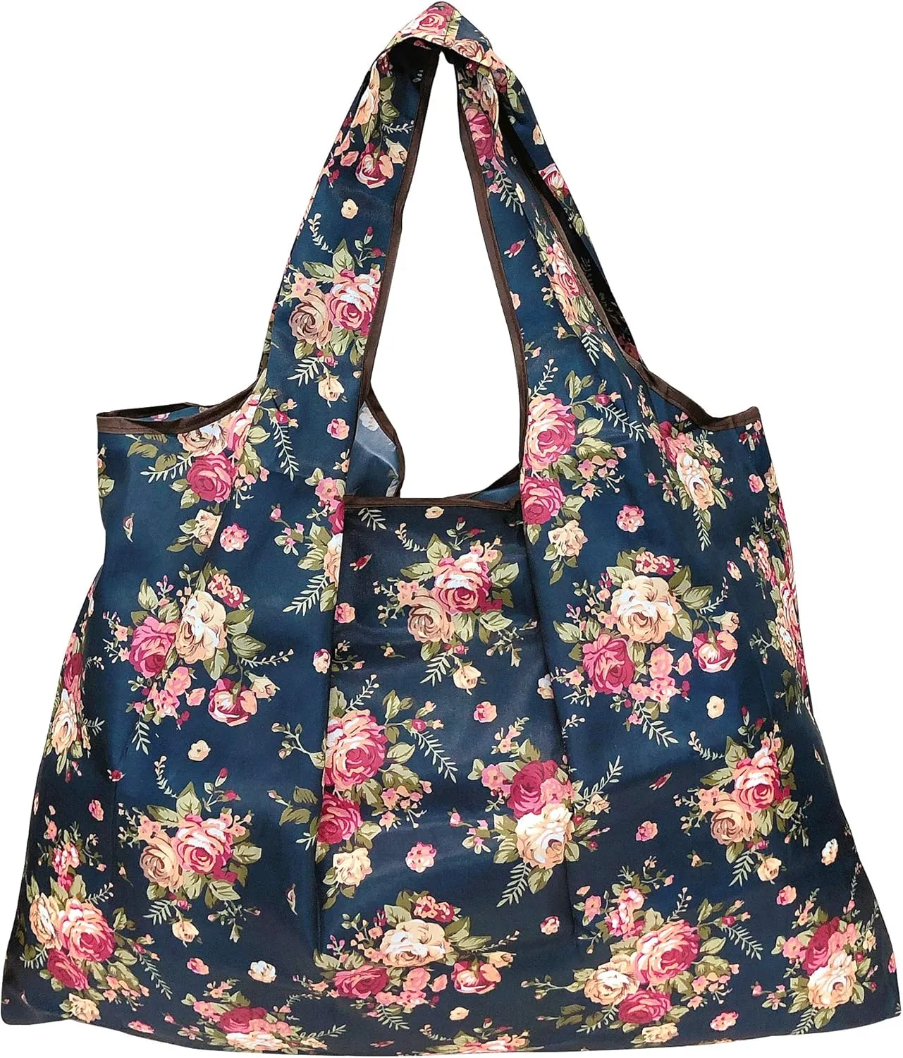 Wrapables Eco-Friendly Large Nylon Reusable Shopping Bags (Set of 3)