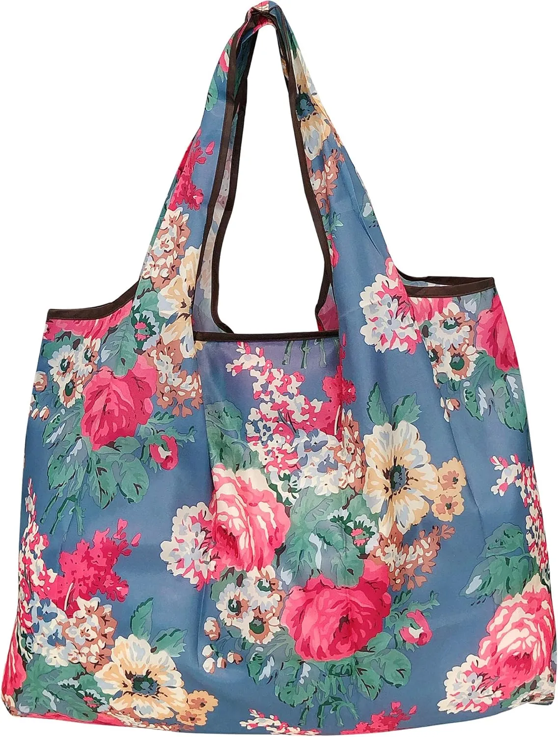 Wrapables Eco-Friendly Large Nylon Reusable Shopping Bags (Set of 3)
