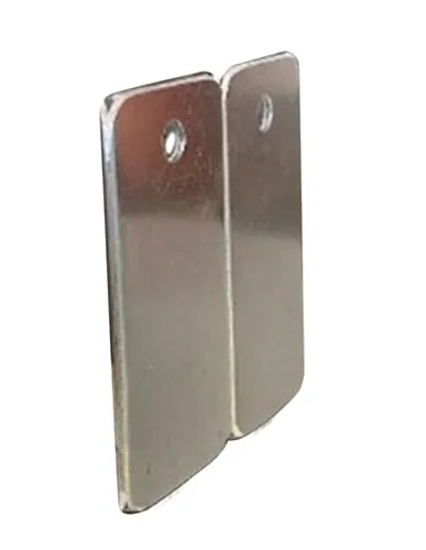 X-Ray Markers (Aluminum) - Blue/Red, Left & Right Set, 1/2" Lead Letters "L" & "R"