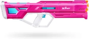 XSHOT Water Hydra Pulse Motor Soakers Pink Skin by ZURU, Motorised Water Blaster, Fills with Water in just 1 Second, with a Rechargeable Battery (Pink)