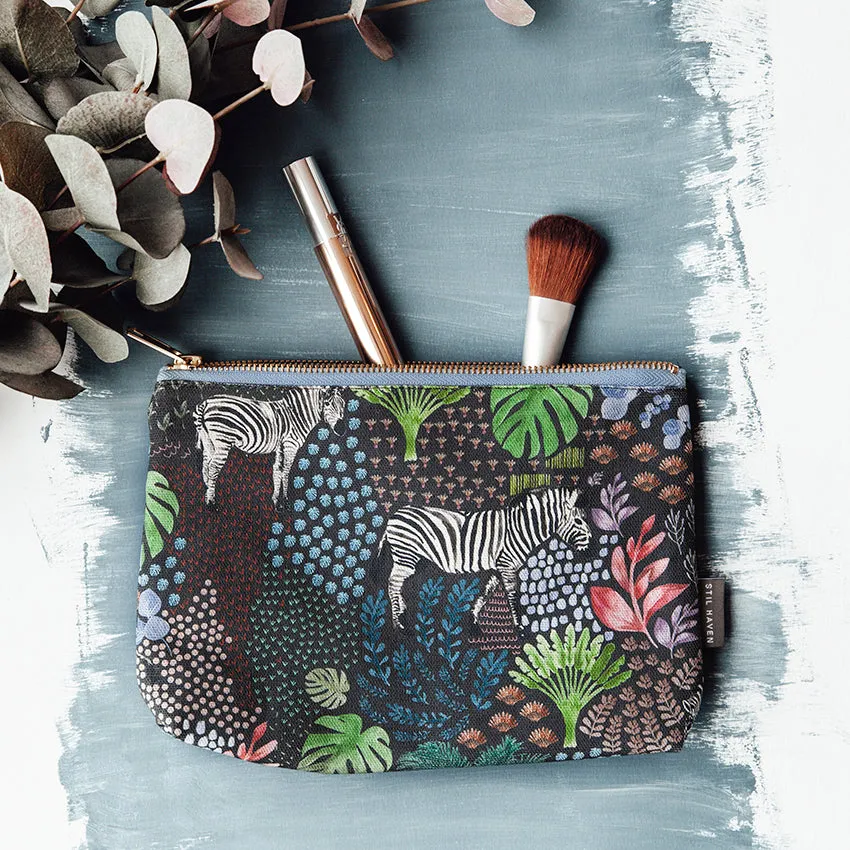 Zebra Cosmetic   Wash Bag