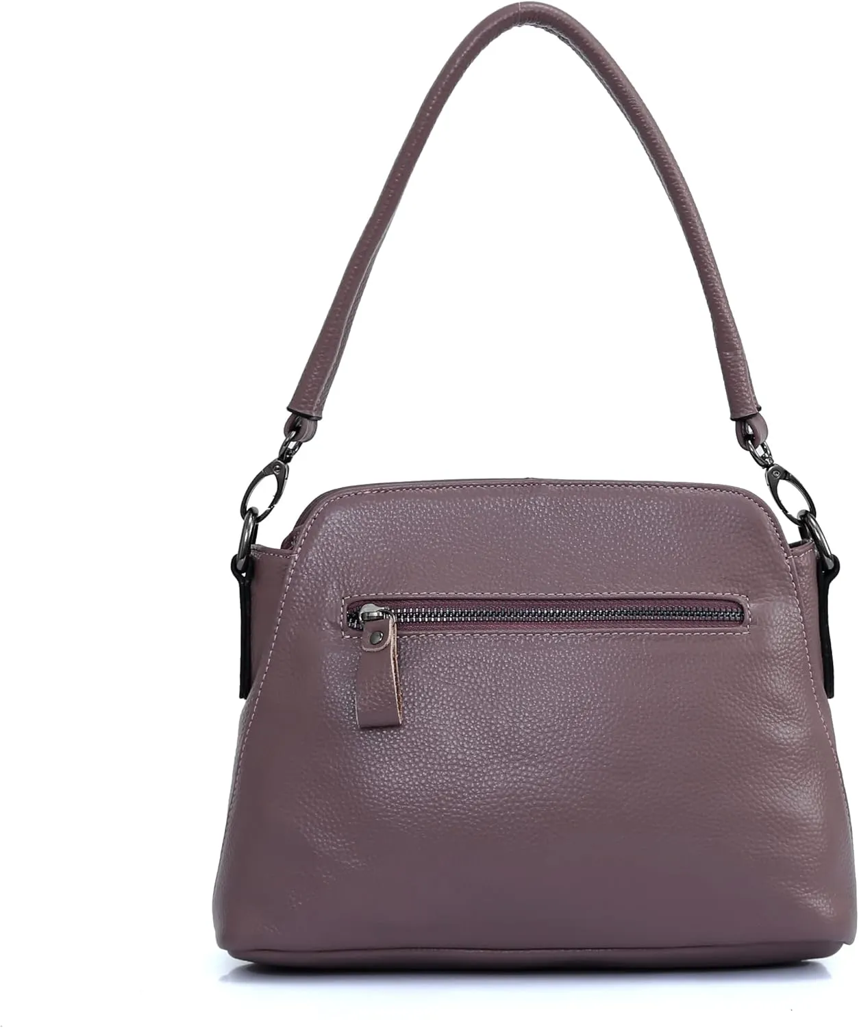 zency Genuine Leather Bags For Women Vintage Simple Small Handbag Casual Female Shoulder Crossbody Tote Bag Winter