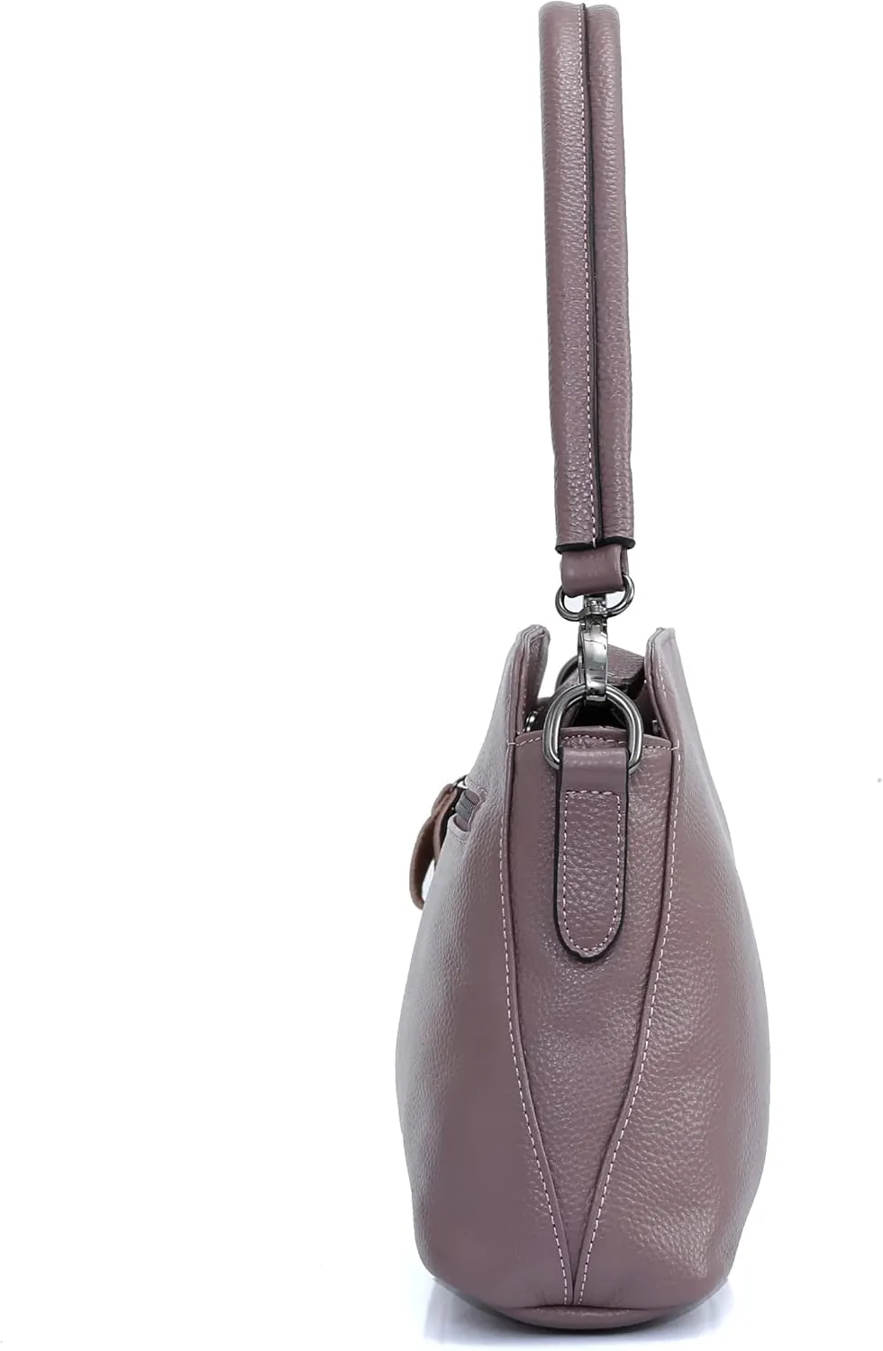 zency Genuine Leather Bags For Women Vintage Simple Small Handbag Casual Female Shoulder Crossbody Tote Bag Winter