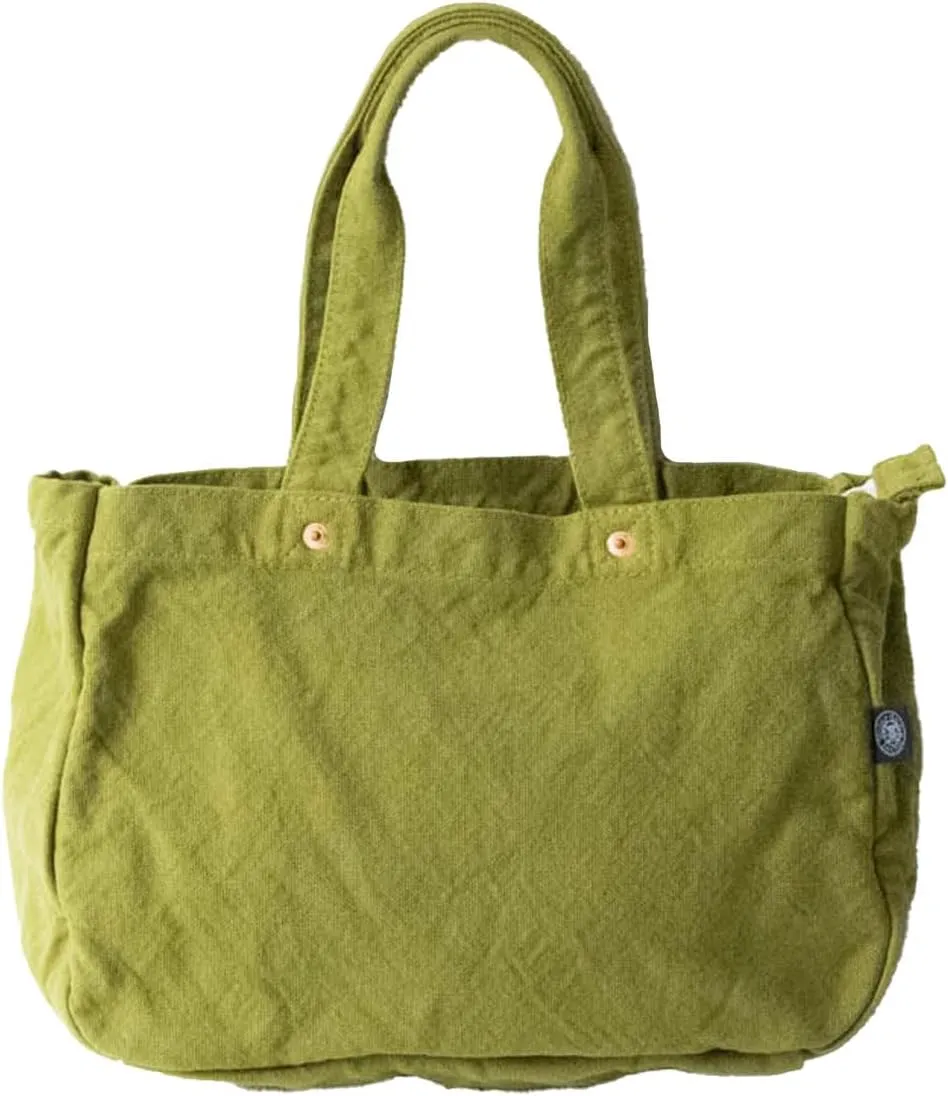 ZIP Tote Bag Cotton100% Canvas Zipper Fastener Simple japan Washable Sholder hand Bag (VC-23)
