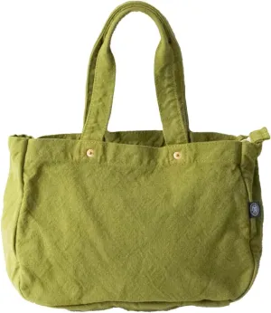 ZIP Tote Bag Cotton100% Canvas Zipper Fastener Simple japan Washable Sholder hand Bag (VC-23)