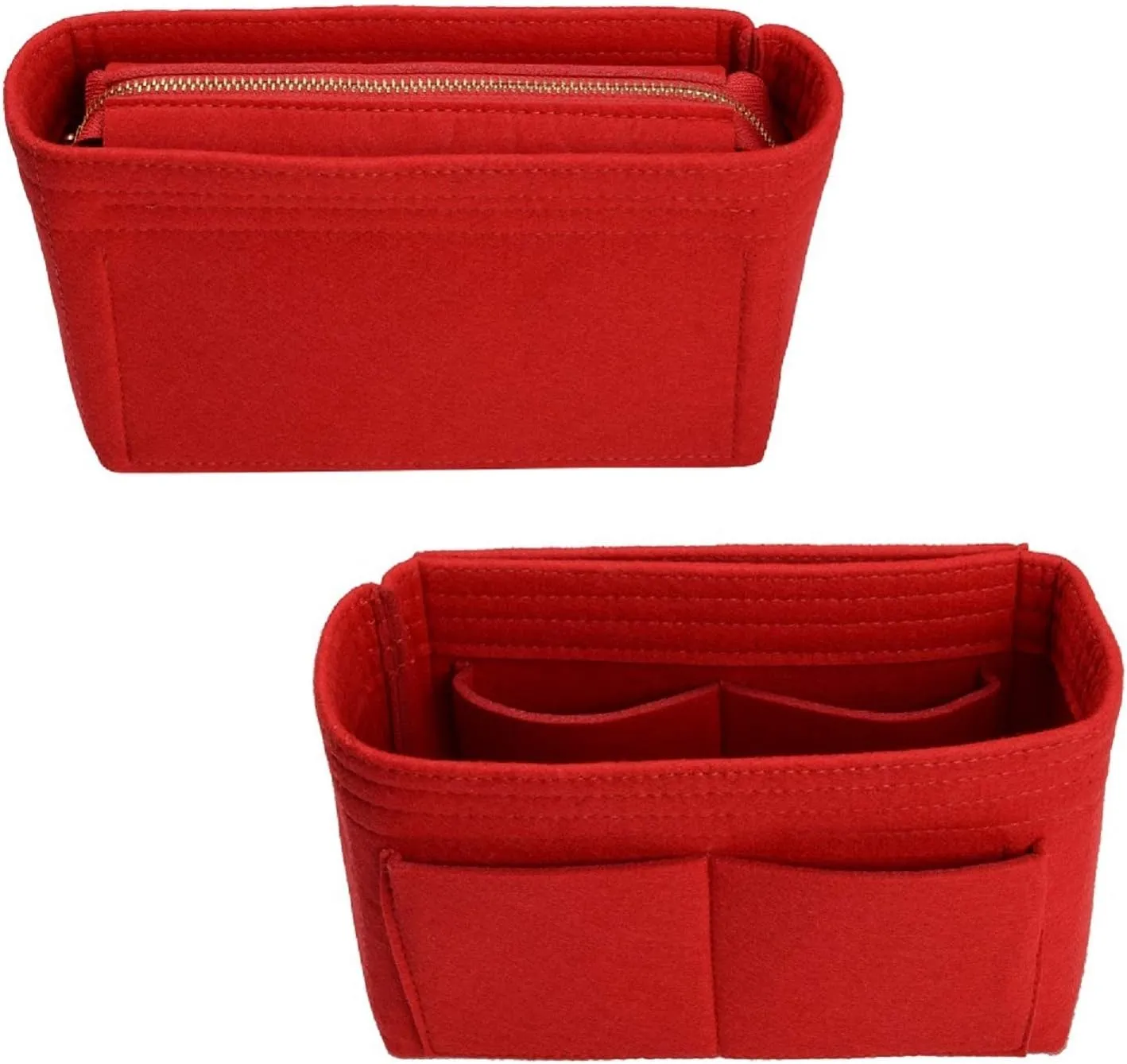 ZTUJO Purse Organizer, Bag Organizer, Insert Purse Organizer With 2 Packs In One Set For LV NeoNoe Noé Series perfectly